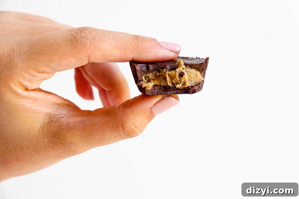 Dark Chocolate Cashew Butter Protein Cups 6 img 7567 6