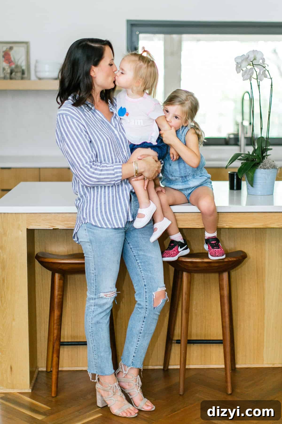 Home cook posing in the kitchen