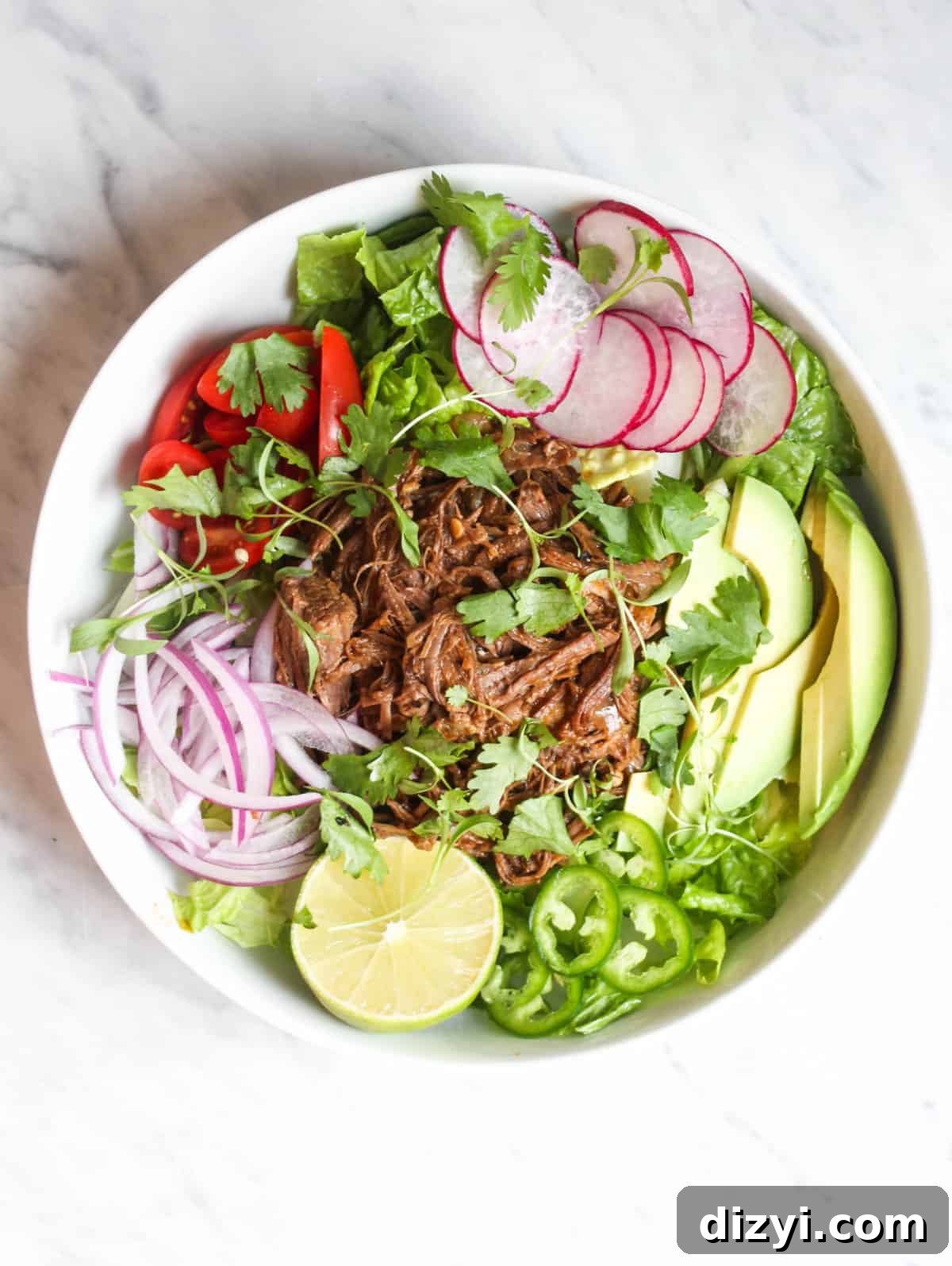 Instant Pot Flank Steak Taco Salad Recipe 2 Instant Pot Flank Steak Taco Salads