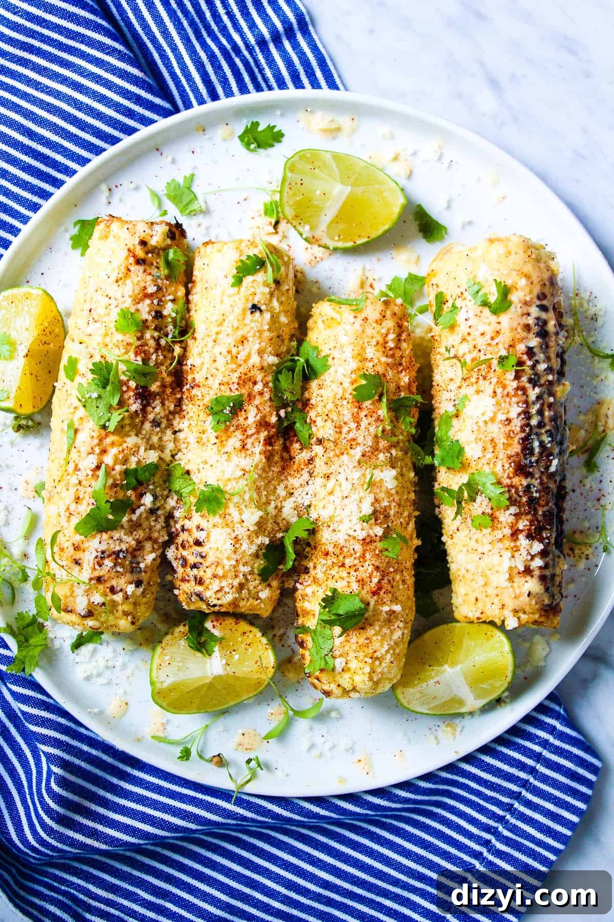 Grilled Mexican-Style Street Corn