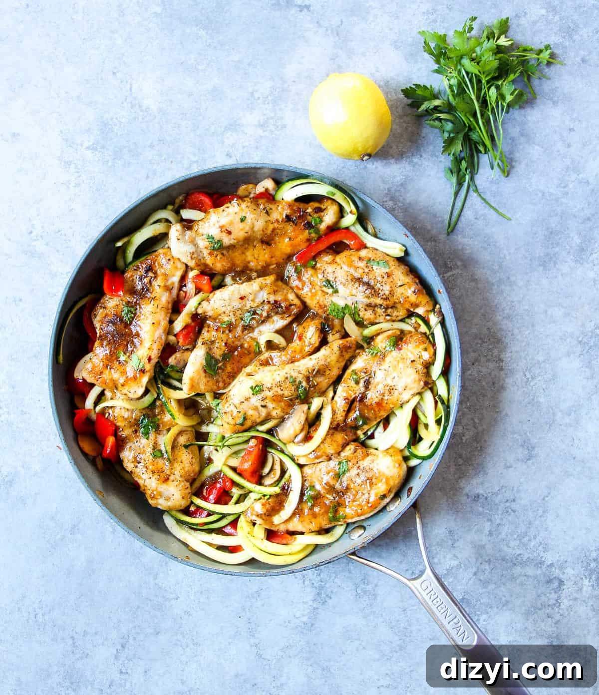 Whole30/Paleo Cajun Chicken Pasta