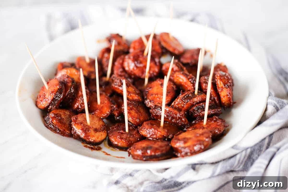 Kielbasa Bites with Secret Sauce