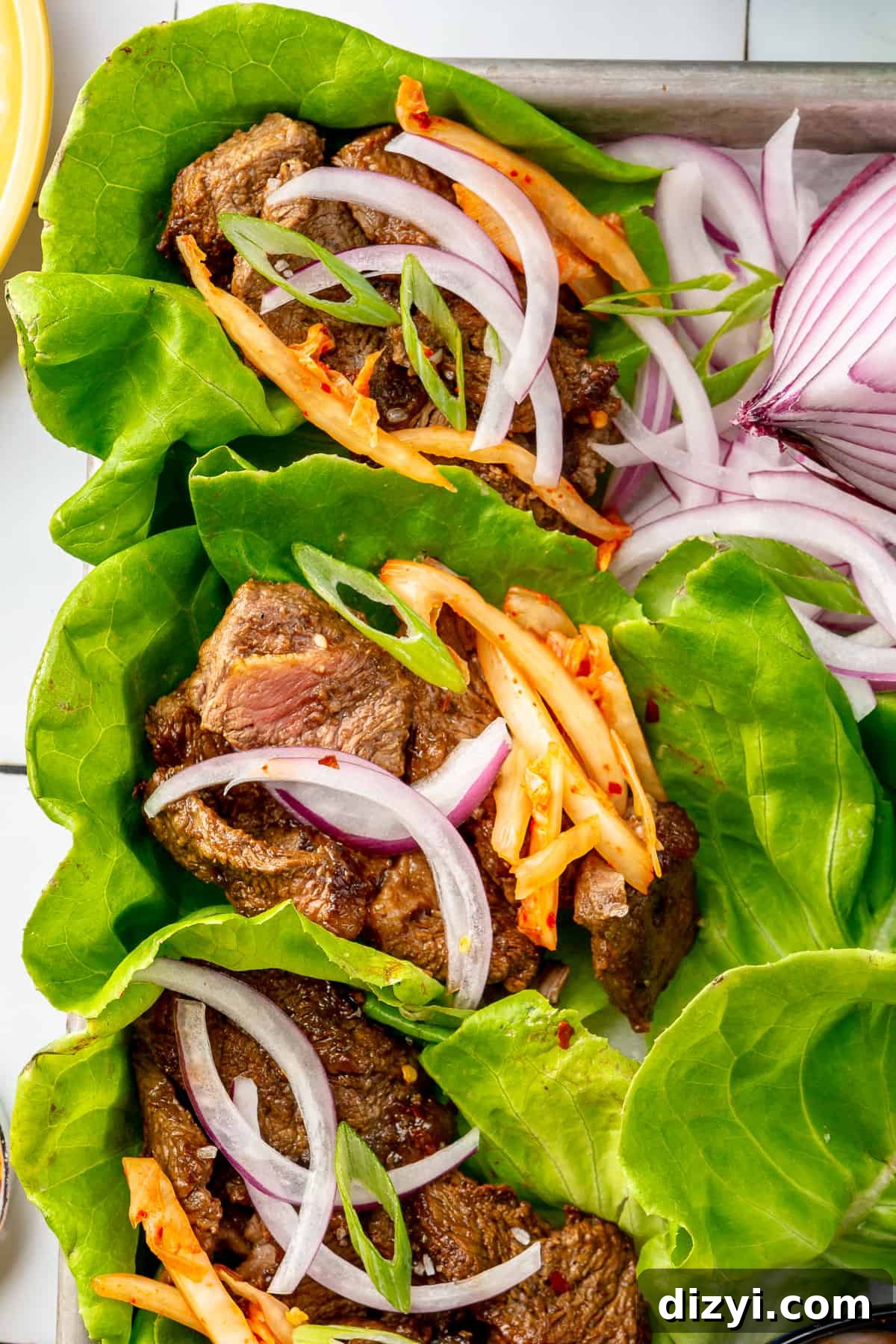 Whole30 Beef Bulgogi ready to serve