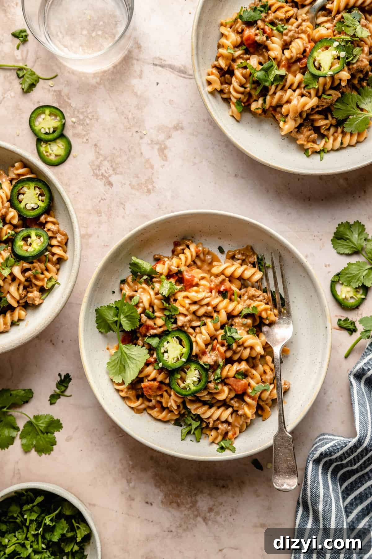 One Pot Taco Pasta Recipe for Flavorful Weeknight Dinner 2 one-pot taco pasta