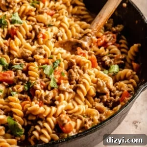 One Pot Taco Pasta Recipe for Flavorful Weeknight Dinner 5 one-pot taco pasta