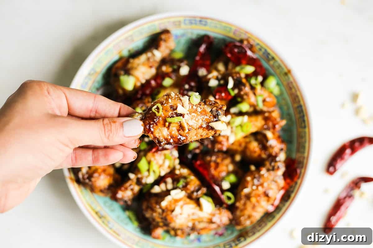 Kung Pao Chicken Wings