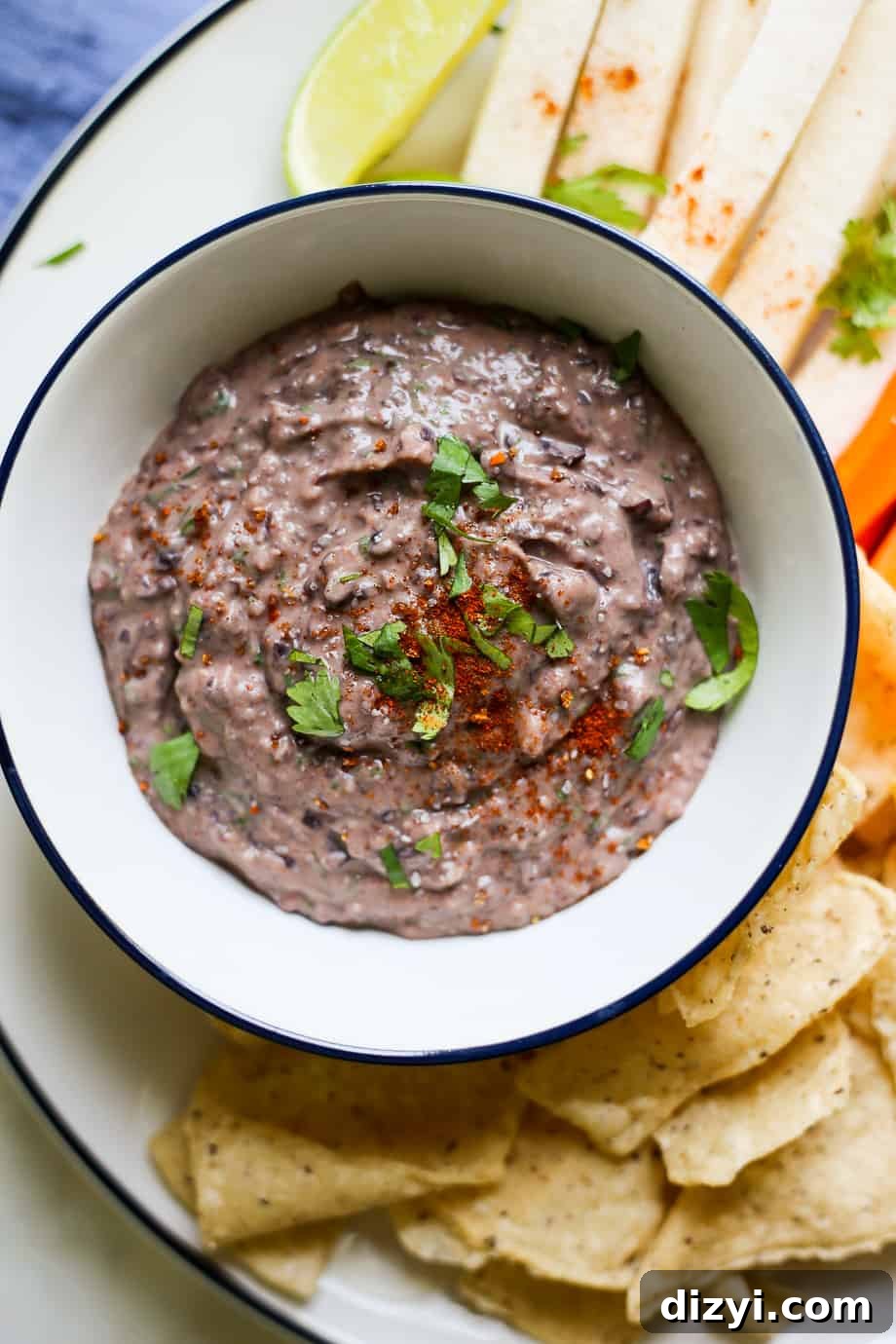 Chipotle-Lime Black Bean Dip