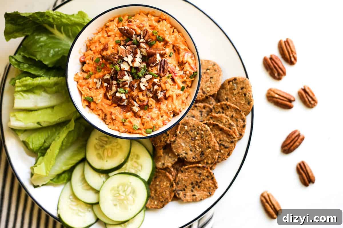 Buffalo Pecan Pimiento Cheese