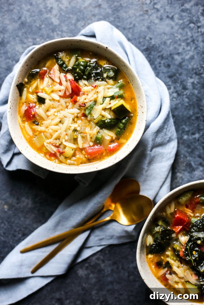 Minestrone Verde Soup