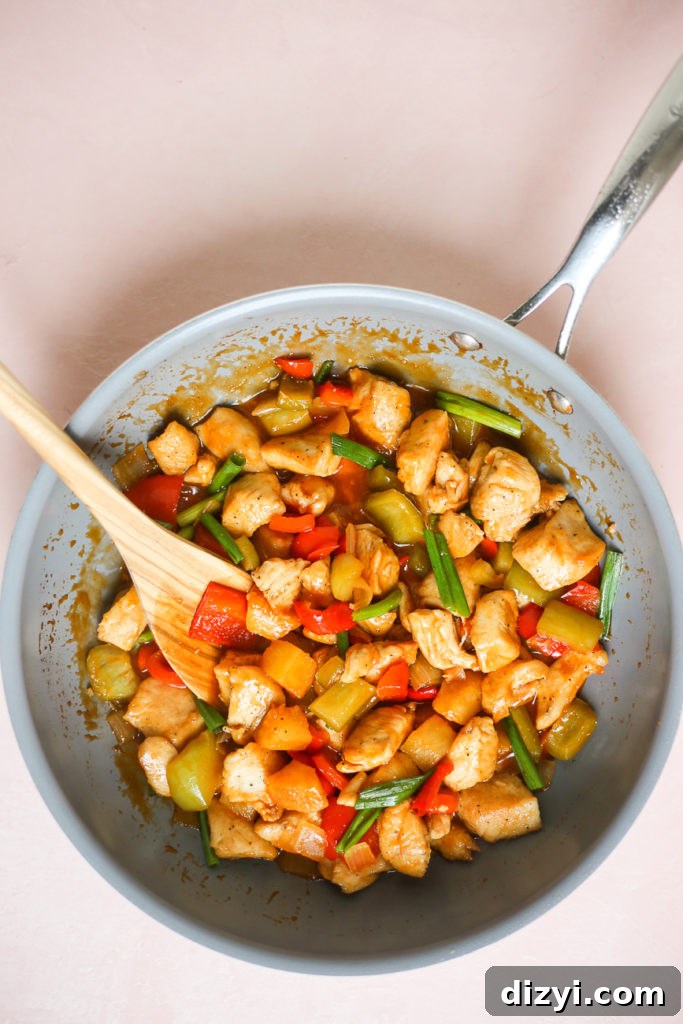 Paleo Sweet and Sour Chicken Stir Fry