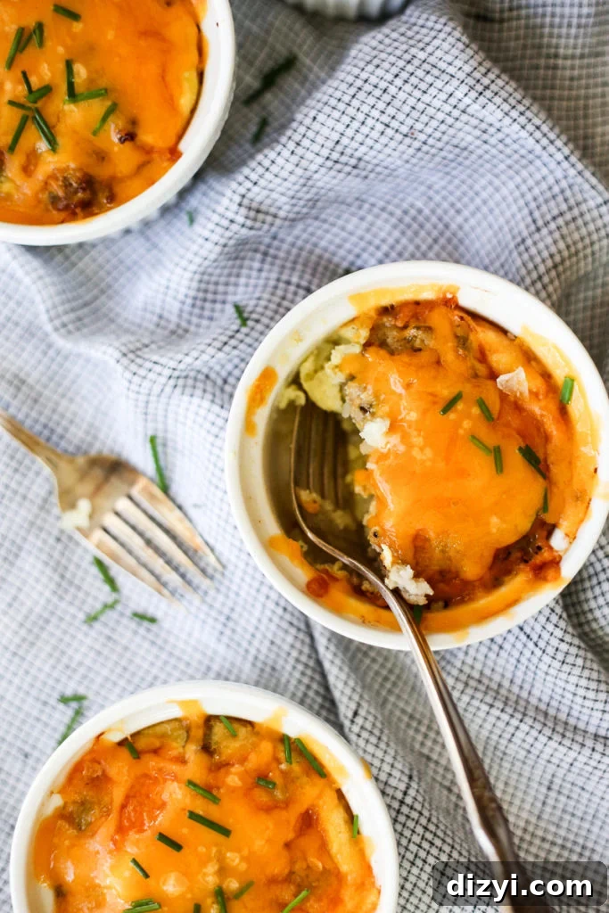 Individual Breakfast Casseroles