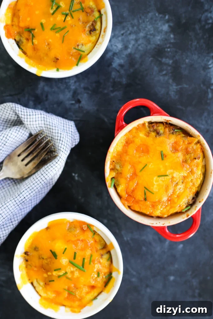 Individual Breakfast Casseroles