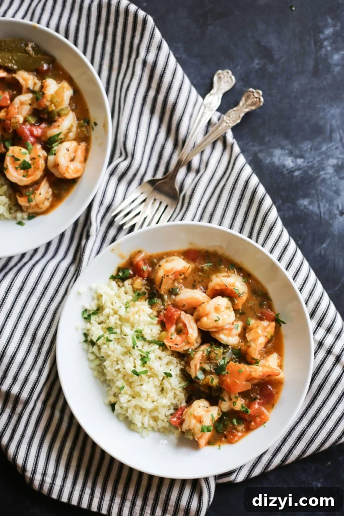 Whole30 Cajun Shrimp Etouffee Recipe 2 Whole30 Shrimp Etouffee