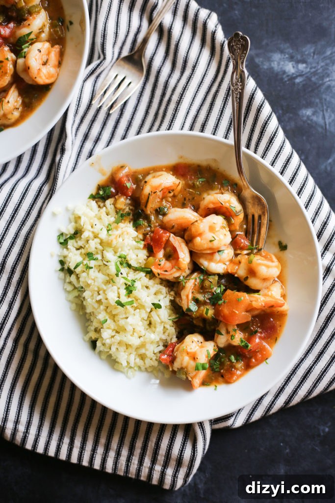 Whole30 Cajun Shrimp Etouffee Recipe 4 Whole30 Shrimp Etouffee