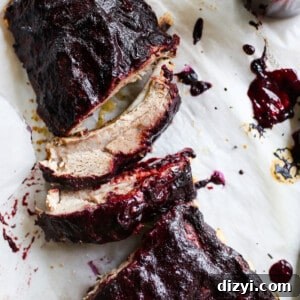 Blueberry BBQ Ribs
