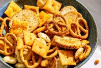 Spicy Cajun Cheddar Snack Mix Recipe